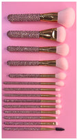 “Pink Paparazzi” crystal brush bundle