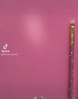 “Pink Paparazzi” crystal brush bundle